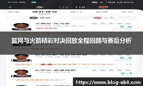 篮网与火箭精彩对决回放全程回顾与赛后分析